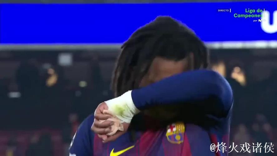 头球双响，孔德当选巴萨vs法兰克福全场最佳球员